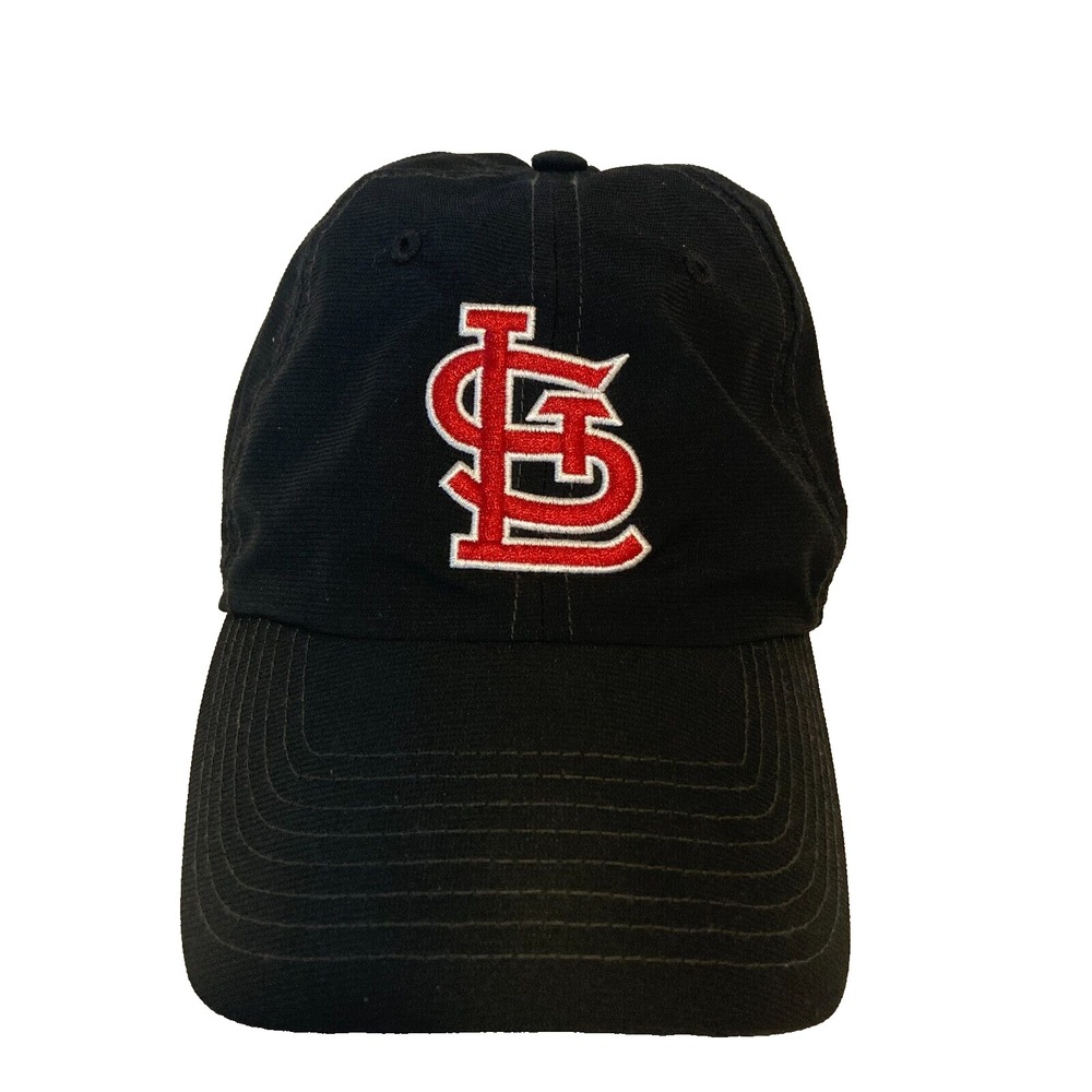 St Louis Cardinals  Wick-Tech Hat Forty Seven Brand Navy With Logo Front
